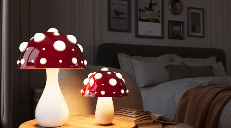 Mushroom Lamp